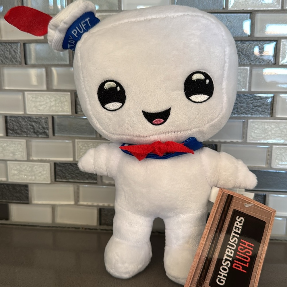 GHOSTBUSTERS Stay Puft Marshmallow Man Plush Doll Figure / 9” / BRAND NEW